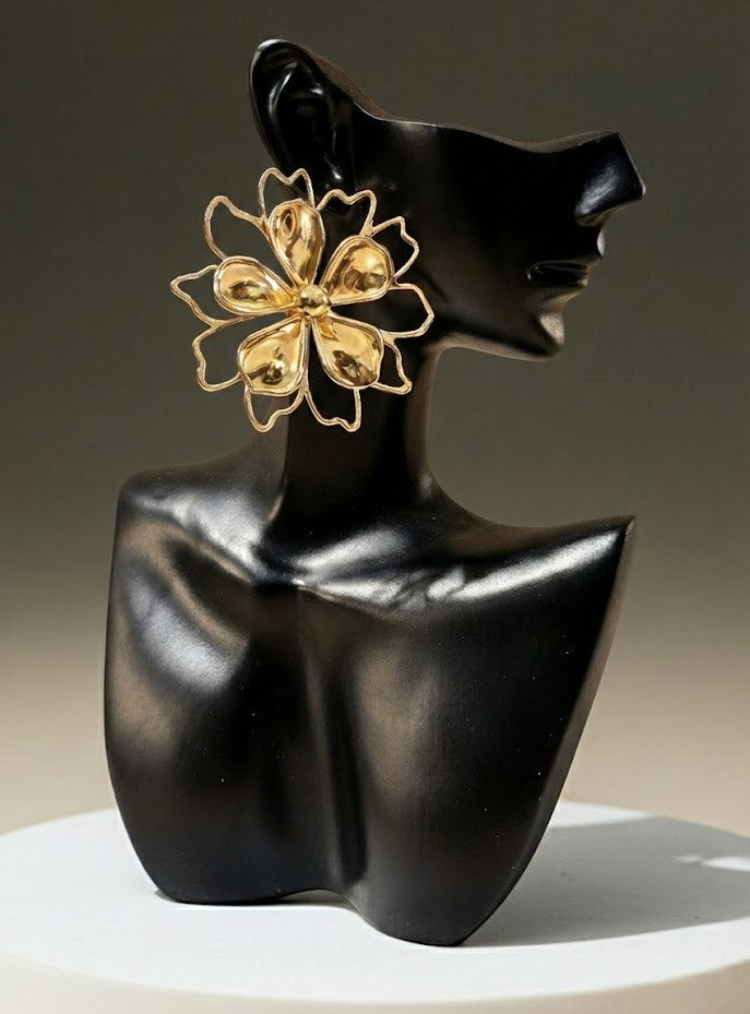 Lotus Bloom - Flower earrings