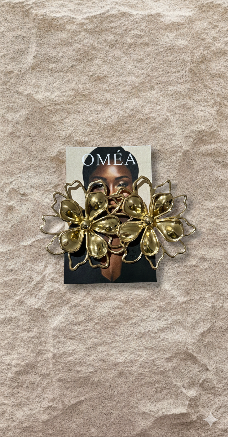 Lotus Bloom - Flower earrings